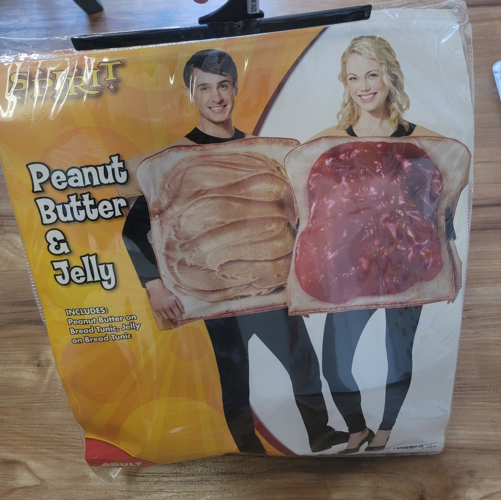 Peanut Butter & Jelly Spirit Costume